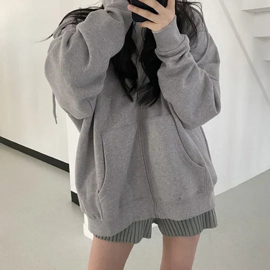 Daleyza - Hip Oversized Hoodie für Frauen