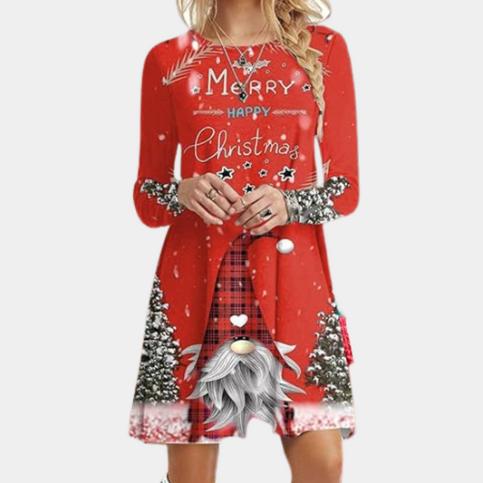KEKA - Modernes Weihnachtskleid für Damen