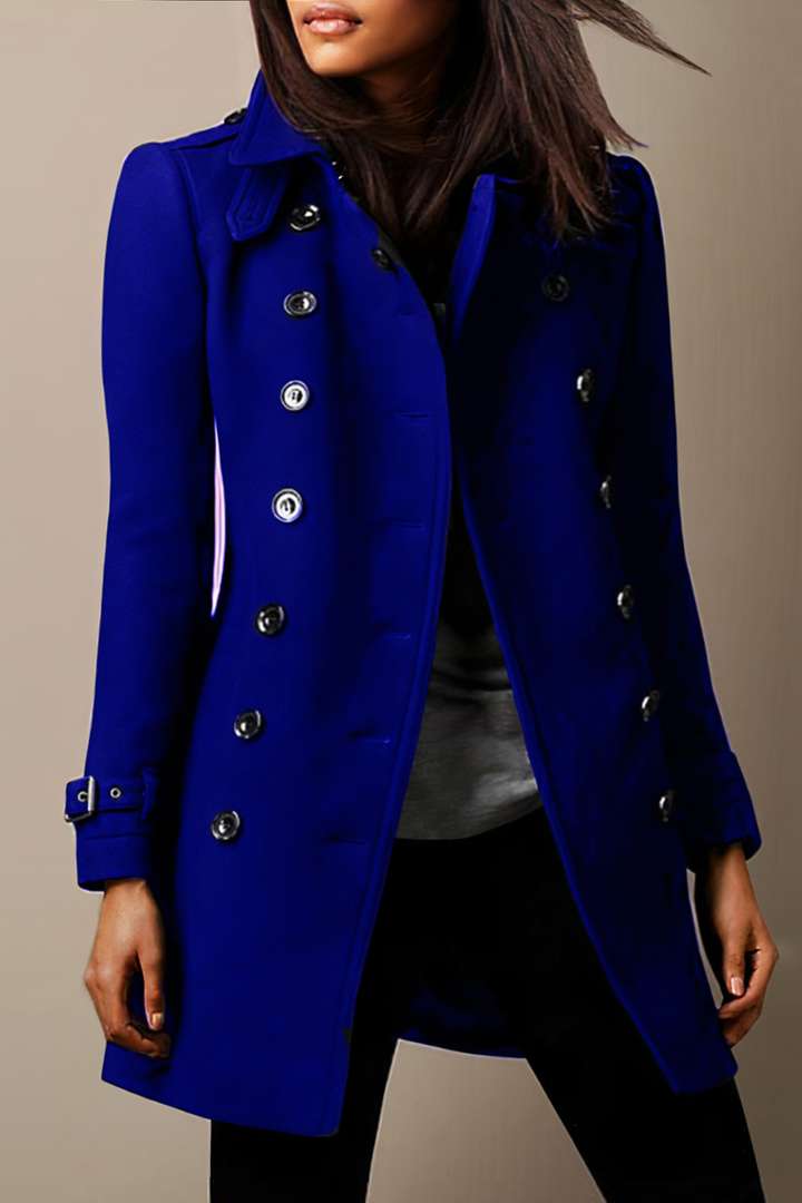 Bianca - eleganter langer Trenchcoat