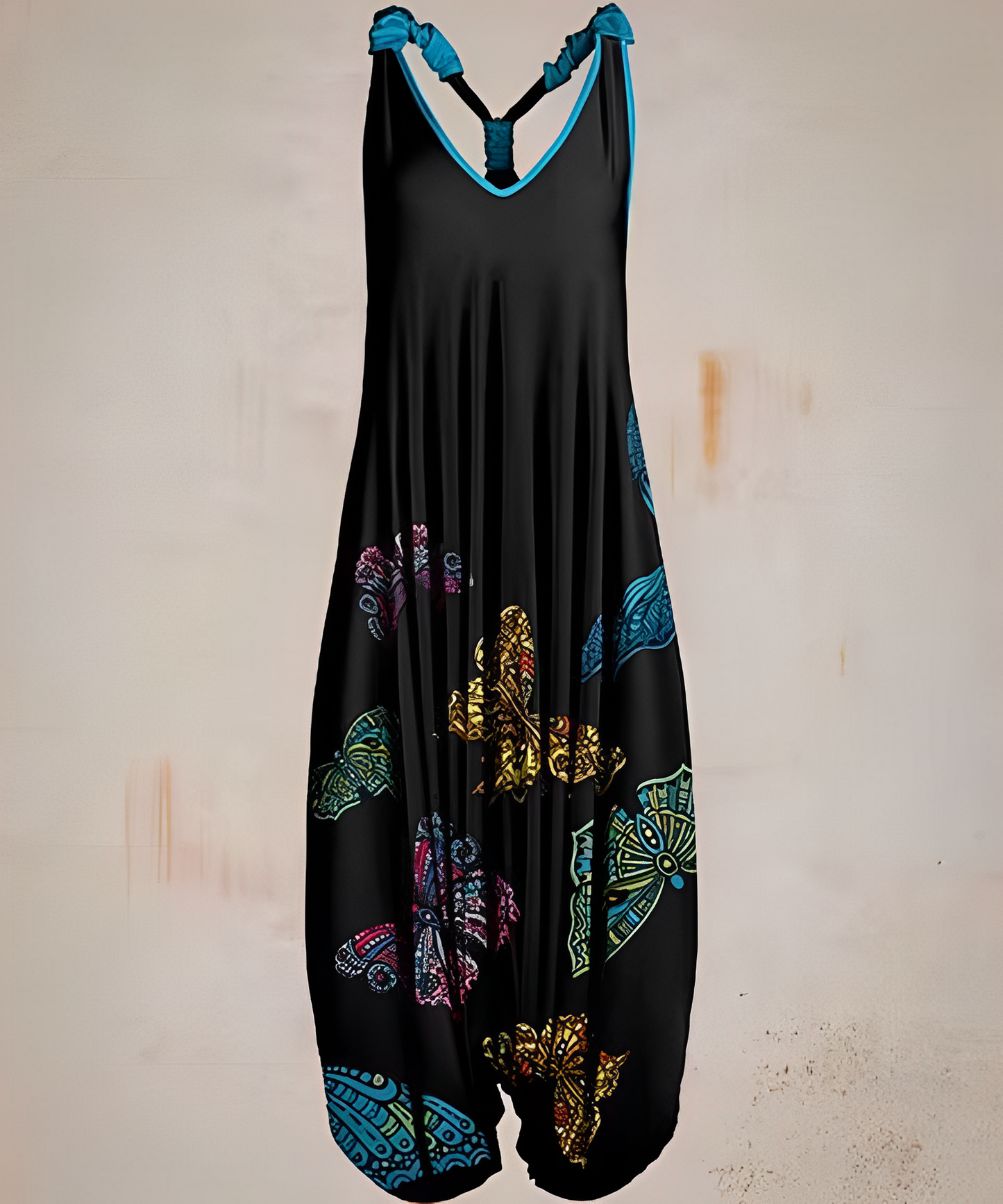 Lässiger Jumpsuit im Bohemian-Stil