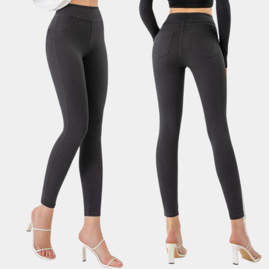 Nettie - Eng anliegende Denim-Leggings für Frauen