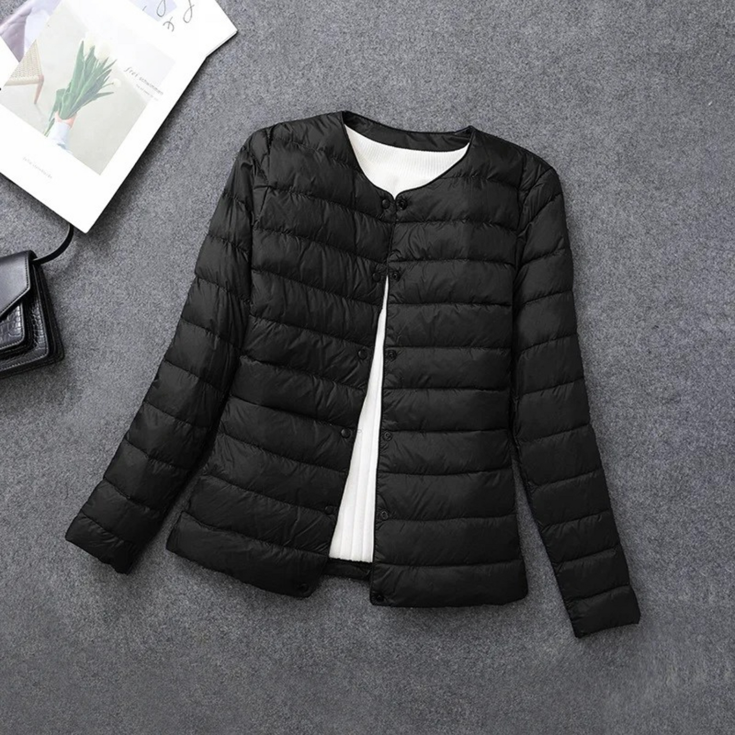 Evie - leichte gesteppte Daunenjacke