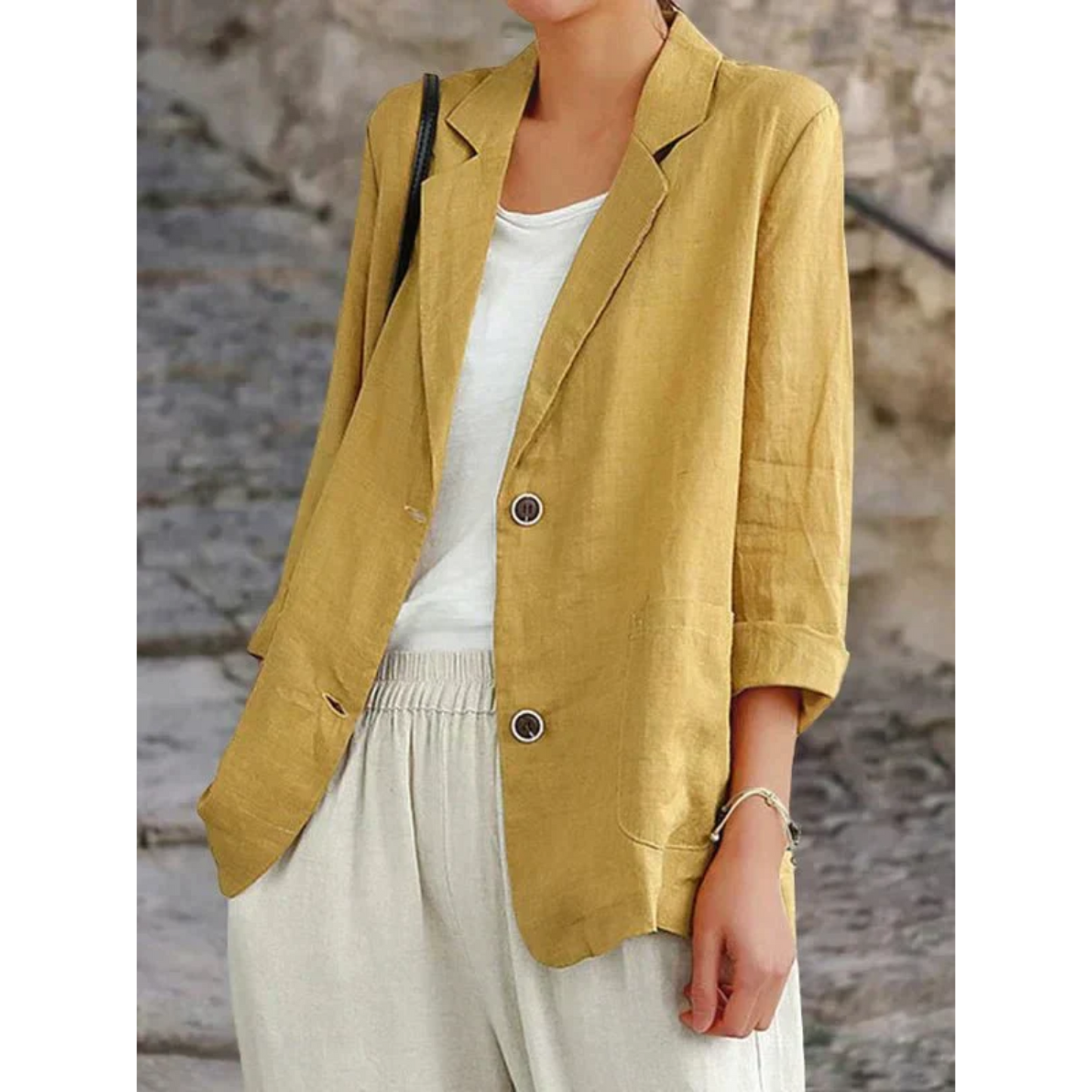 Sophie | Stilvoller Leinenblazer