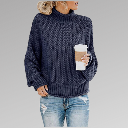 Elegant und warm: ein stilvoller Strickpullover für kuschelige Tage