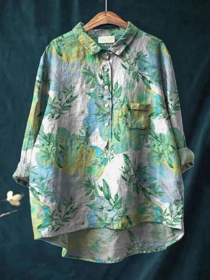 Lorventis™ | Florale Bluse Elegant und vielseitig einsetzbar