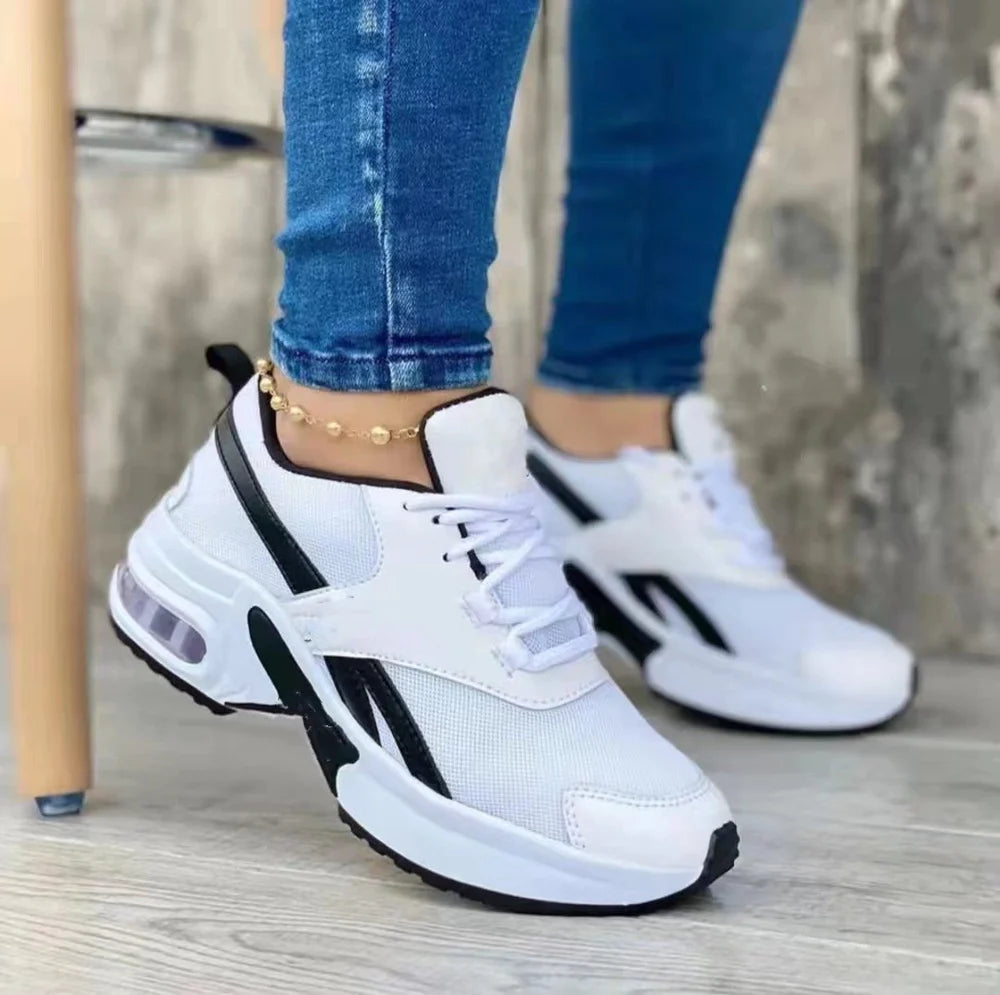 Lässige Damen Plateauschuhe