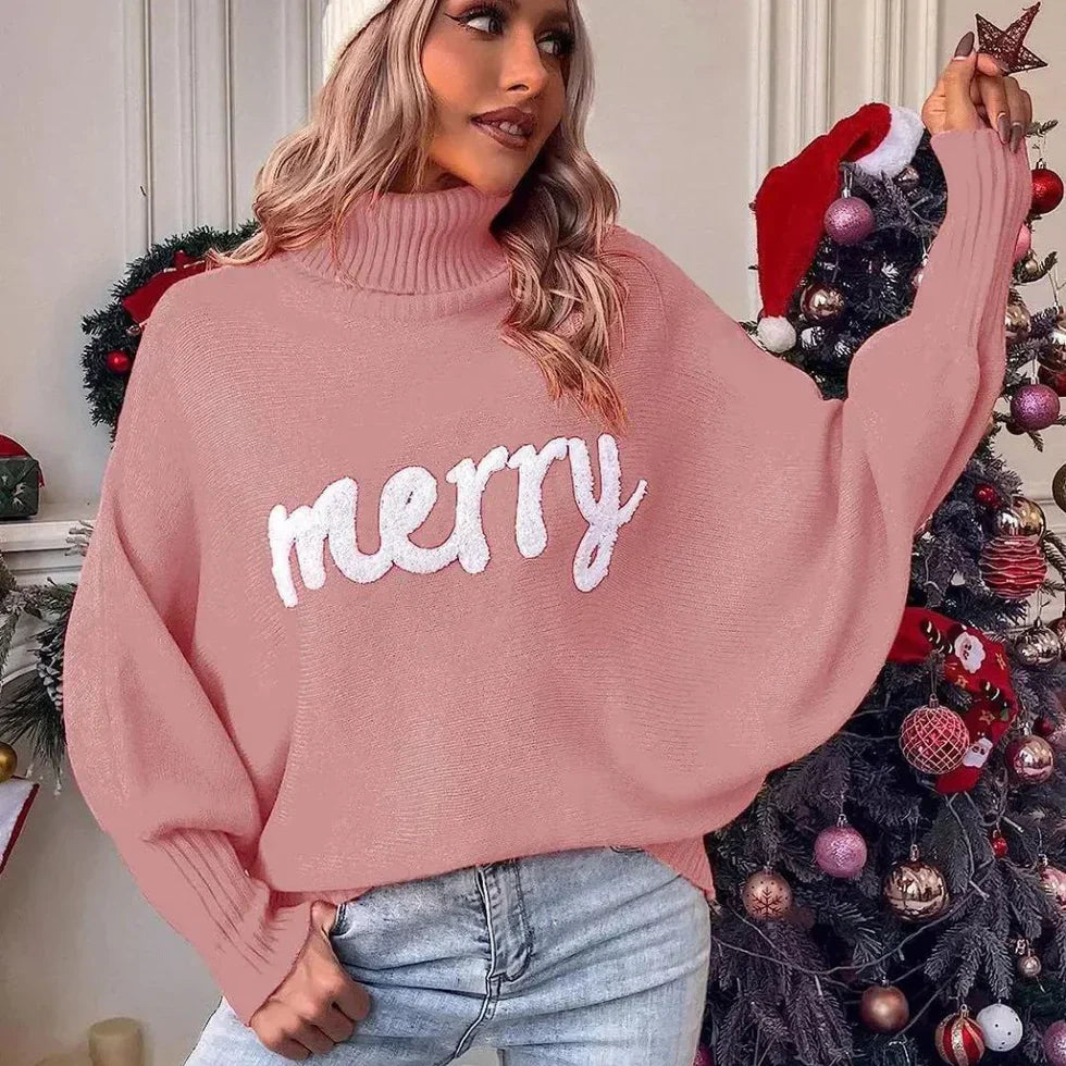 Emerie - Festlicher und wärmender Rollkragenpullover für Frauen