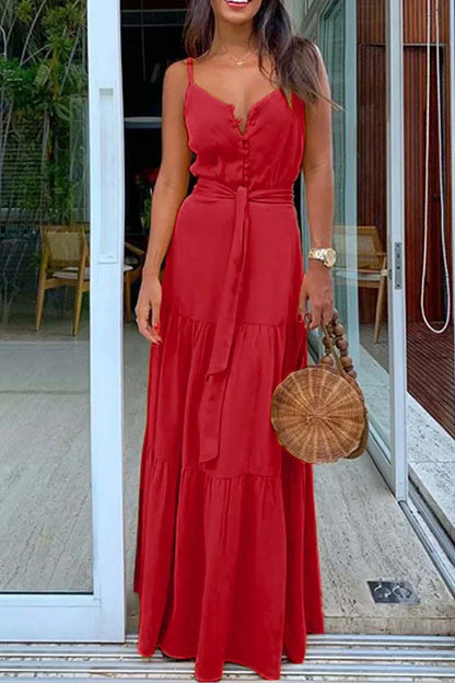 Hemdkleid mit Knöpfen und Schleife