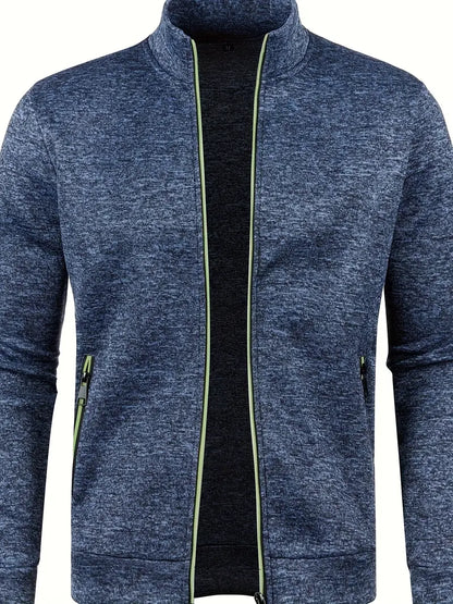 Youzi™ | Moderne Strickjacke mit durchgehendem Reißverschluss