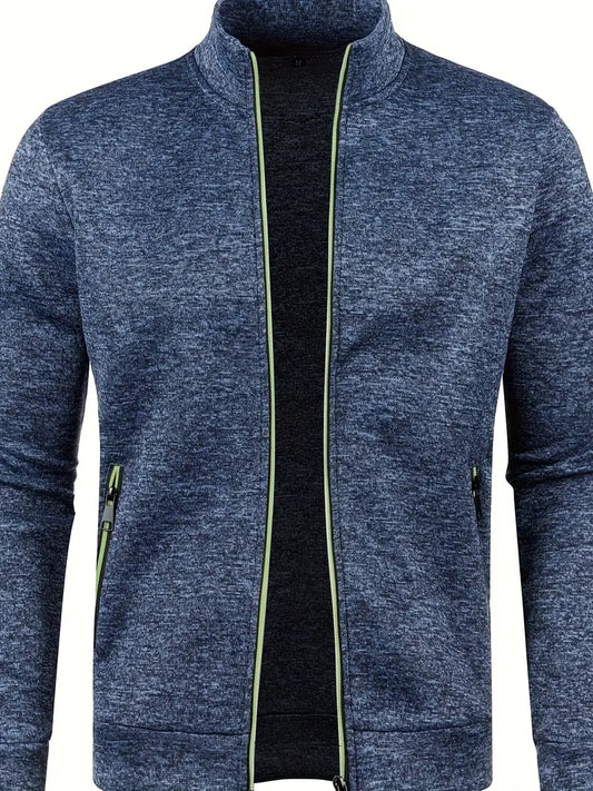 Youzi™ | Moderne Strickjacke mit durchgehendem Reißverschluss