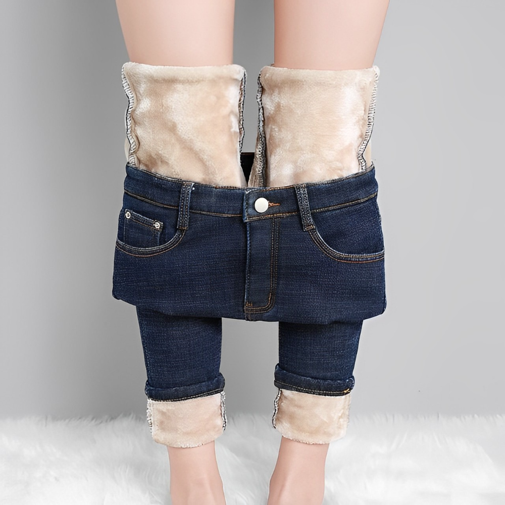 Wendy - Stylische und warme Winter-Fleece-Jeans für Frauen