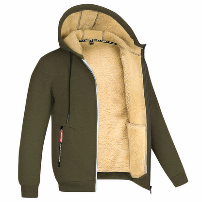Abel - Mit Fleece gefütterte Jacke