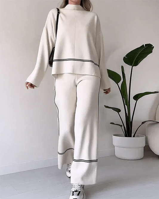 Casual Dress Set - luxuriöser Komfort - anspruchsvoll - perfekt für entspannte Tage