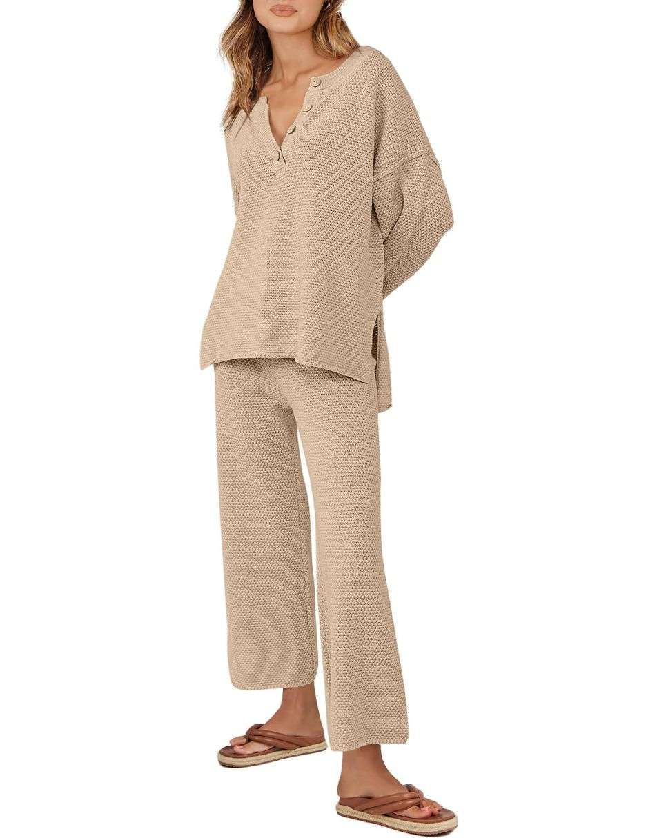 Nina - Oversize-Lounge-Set aus Mesh für Frauen