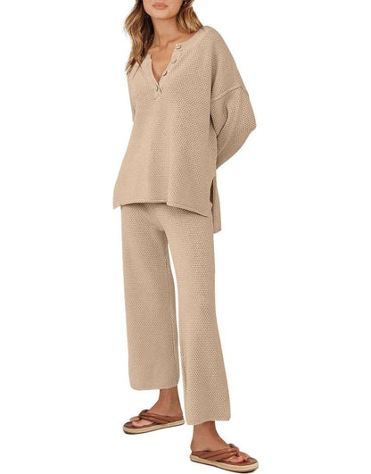 Nina - Oversize-Lounge-Set aus Mesh für Frauen