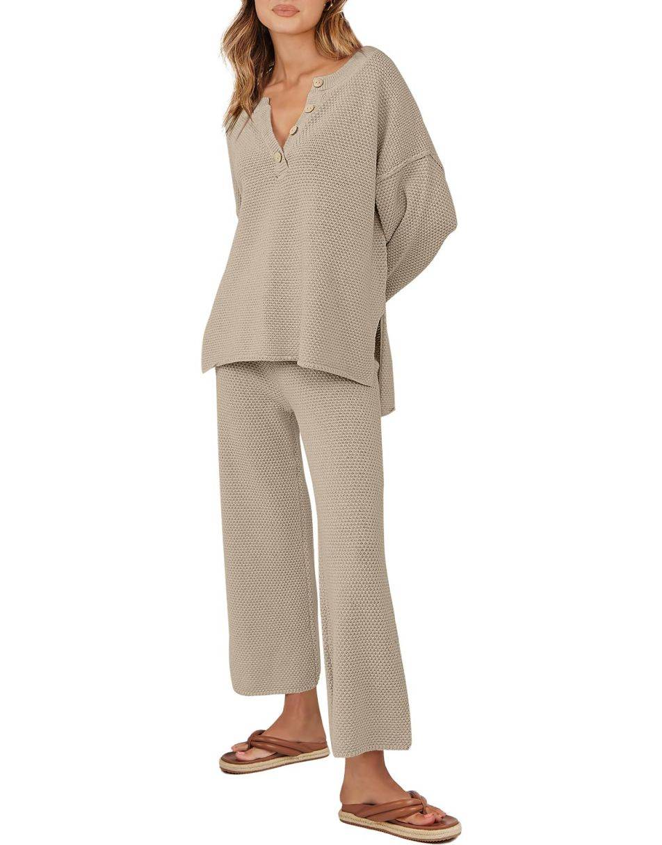 Nina - Oversize-Lounge-Set aus Mesh für Frauen