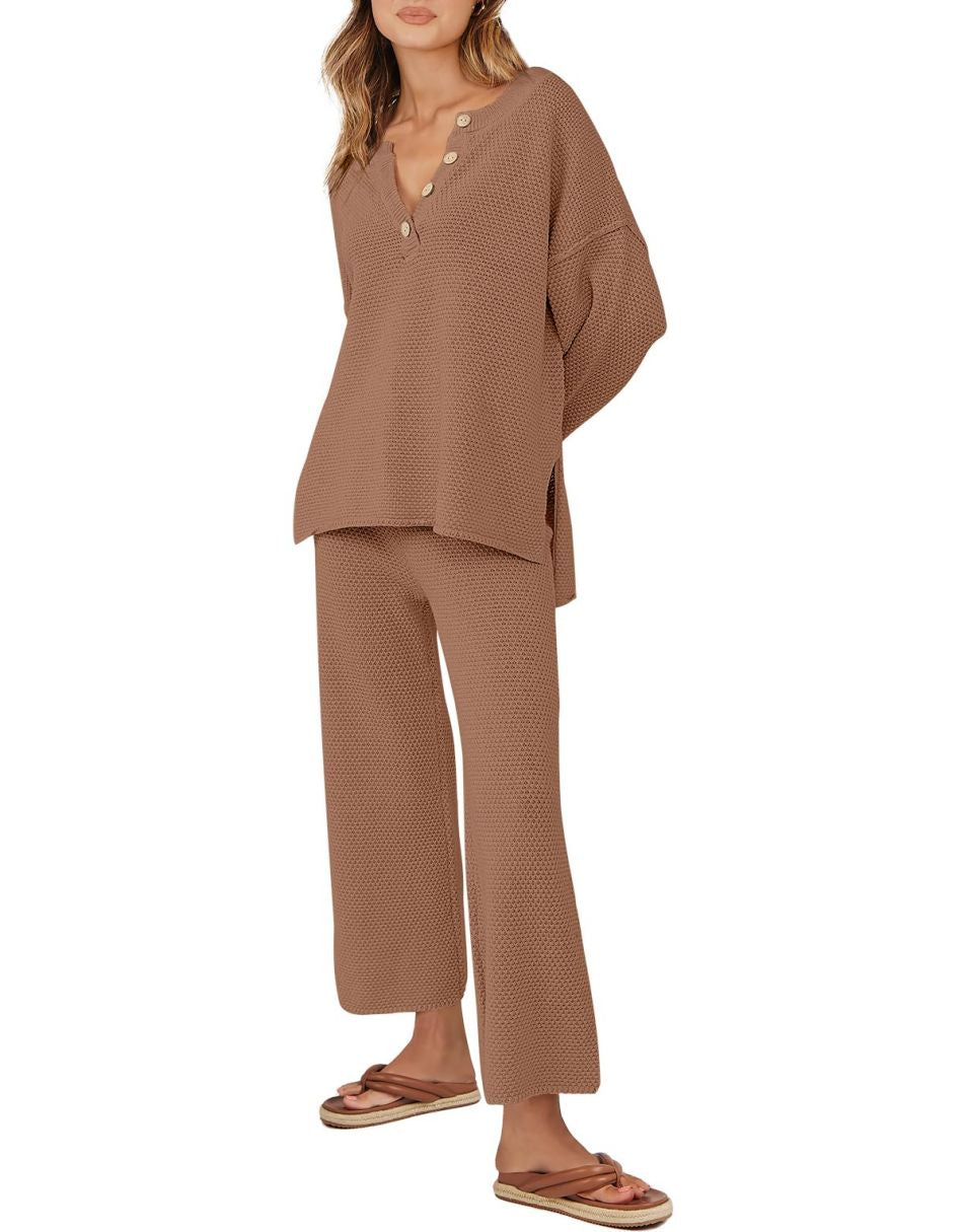 Nina - Oversize-Lounge-Set aus Mesh für Frauen