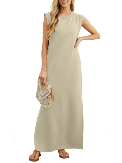 Aldina - Knitterfreies geteiltes Freizeitkleid