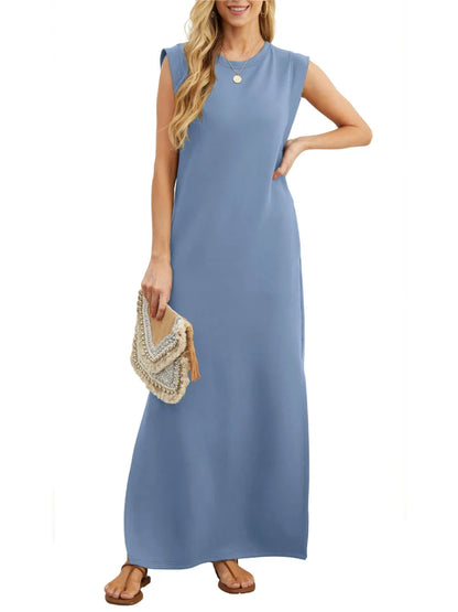 Aldina - Knitterfreies geteiltes Freizeitkleid