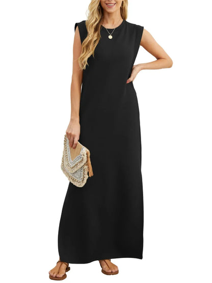 Aldina - Knitterfreies geteiltes Freizeitkleid