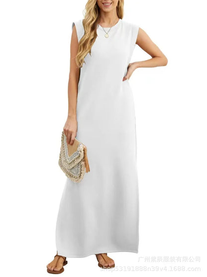 Aldina - Knitterfreies geteiltes Freizeitkleid