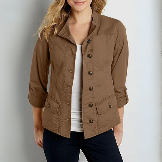 Alessia - Elegante Jacke mit Knöpfen