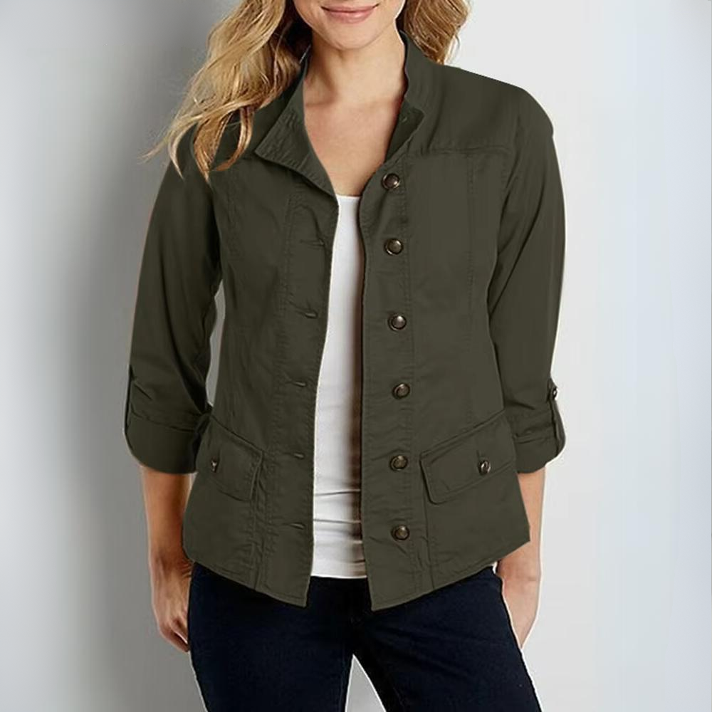 Alessia - Elegante Jacke mit Knöpfen