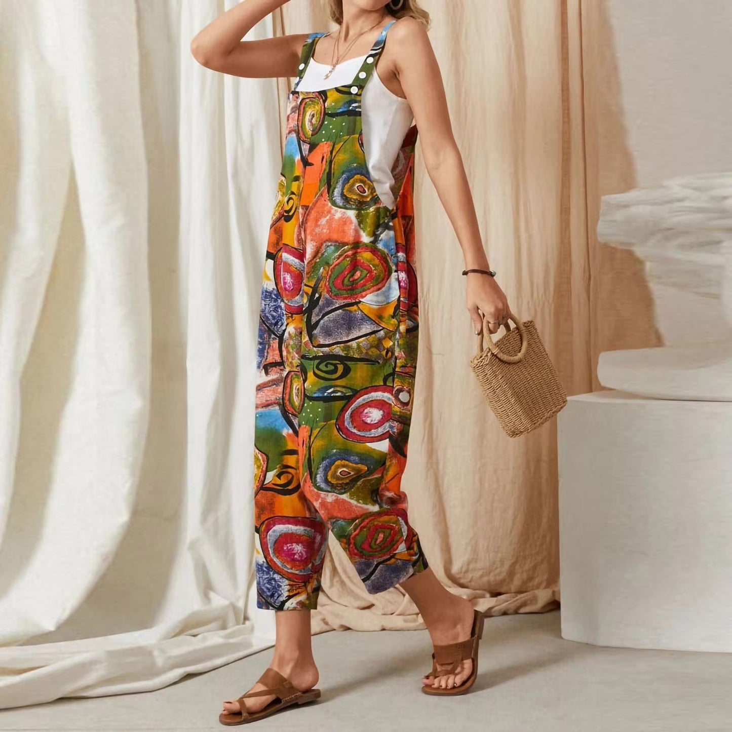Alida - Bunter Jumpsuit