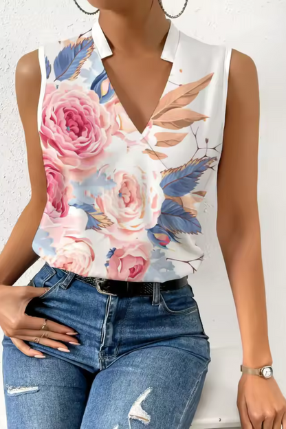 Angelina | Vintage Frauen Bluse