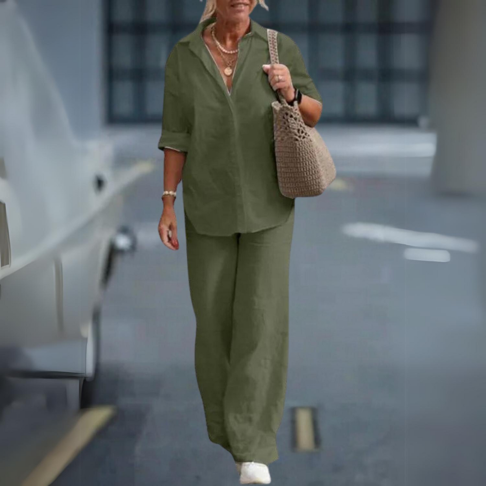 Anna - Luxuriöses Baumwoll-Ensemble
