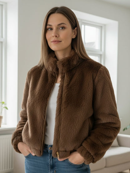 Anneliese | Warme und stilvolle Damenjacke – schick und bequem