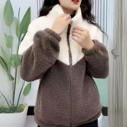 Anneliese - Warme farbige Jacke