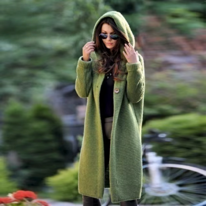 Anoushka - Lässige warme Strickjacke