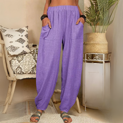 Antonia - Elegante Damenhosen aus Baumwolle