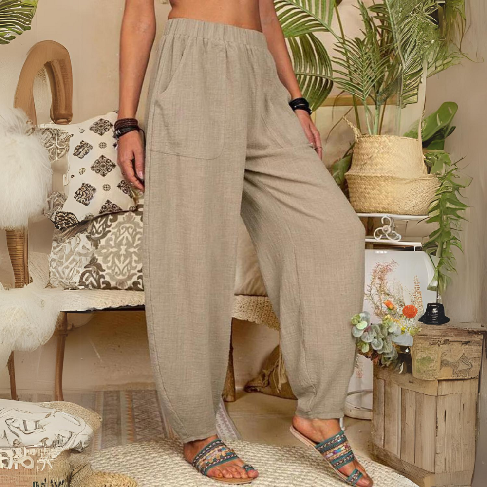 Antonia - Elegante Damenhosen aus Baumwolle