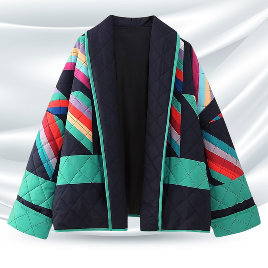 Cynthian - Modern gemusterte Jacke für Frauen