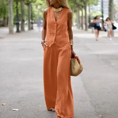 Elegantes Set für Frauen - Oberteil und Hose