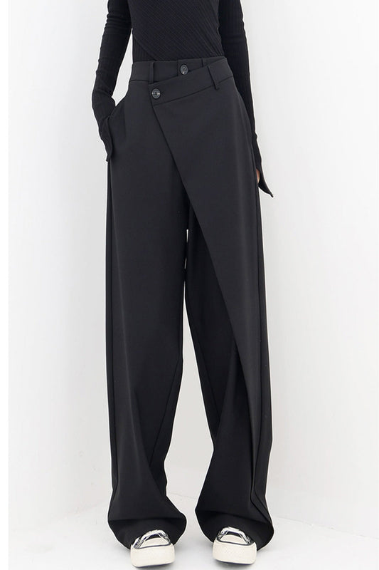 Raelynn - Asymmetrische Baggy-Hose