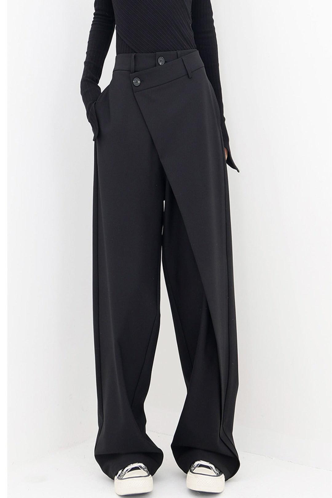 Trendige asymmetrische Hose für Damen