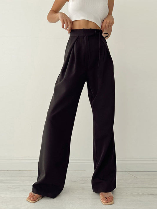 Belezz - Palazzo-Hose mit hoher Taille