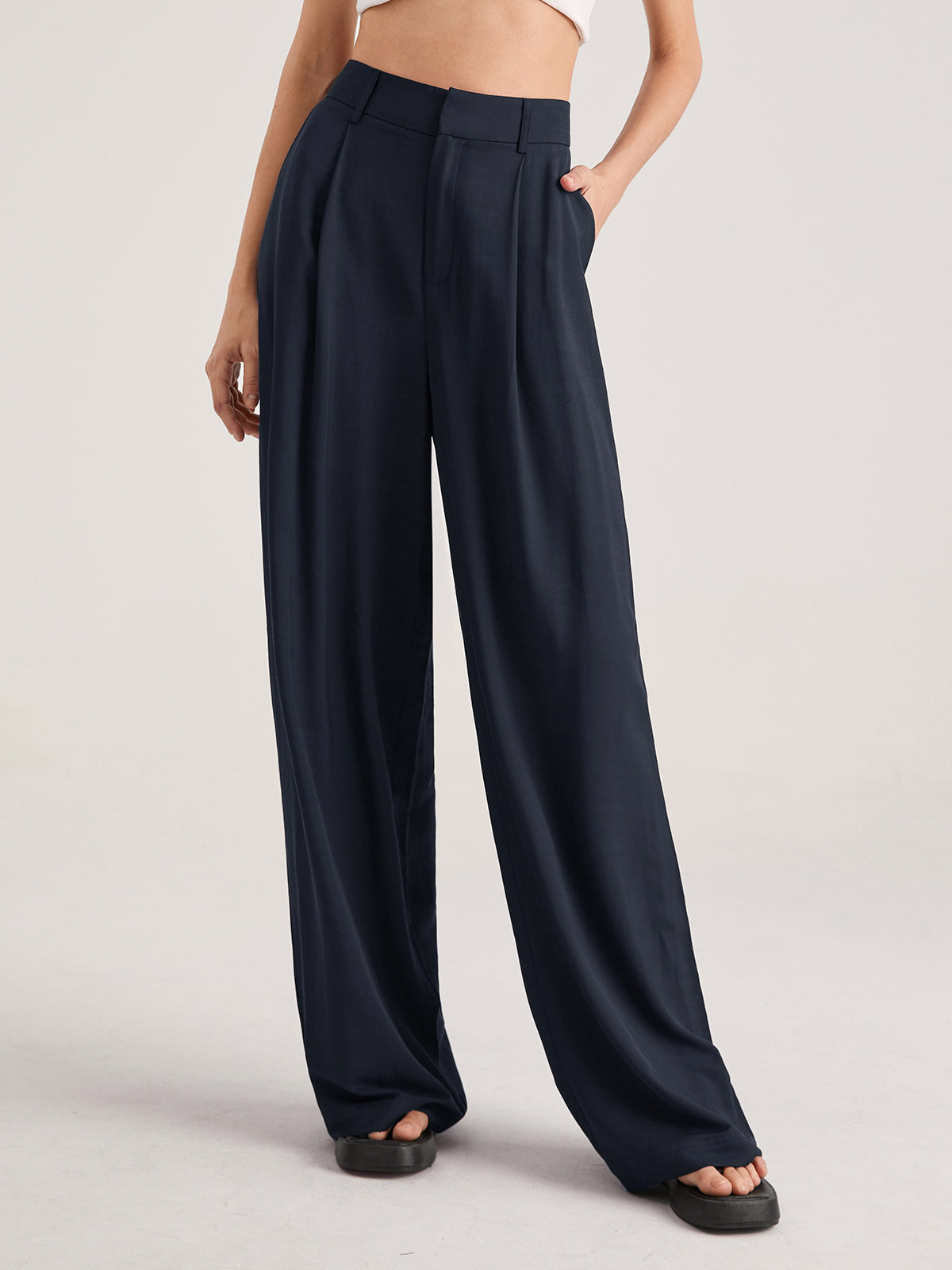 Mia - Oversize-Freizeithose mit hoher Taille
