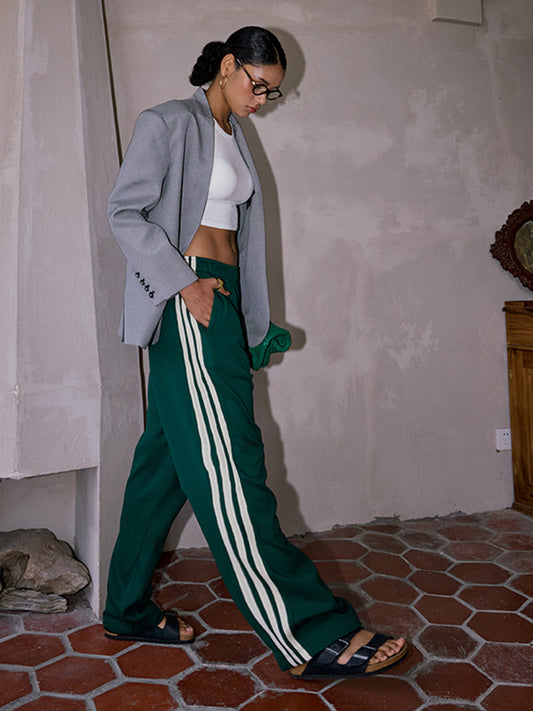 Nina | Relaxed Fit Hose | Moderner sportlicher Look | Hochwertige Baumwollmischung