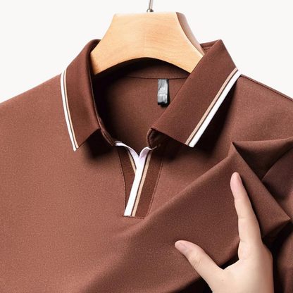 Alexander | Elegantes Poloshirt mit Spitze