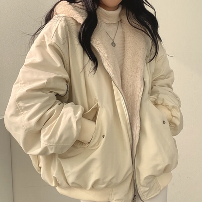 Ava Reversible Fleece-Jacke | Vielseitig & warm