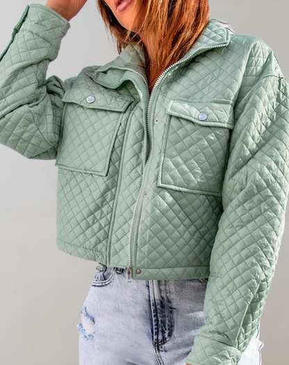 Nadia - lässige leichte Jacke mit Knöpfen