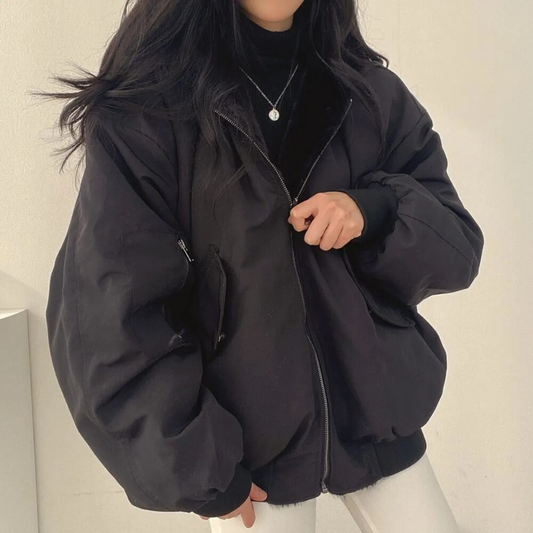Ava Reversible Fleece-Jacke | Vielseitig & warm
