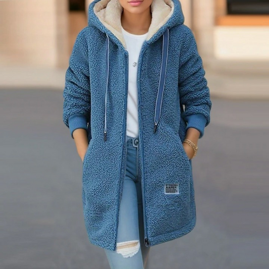 Stella - trendige warme Teddyjacke