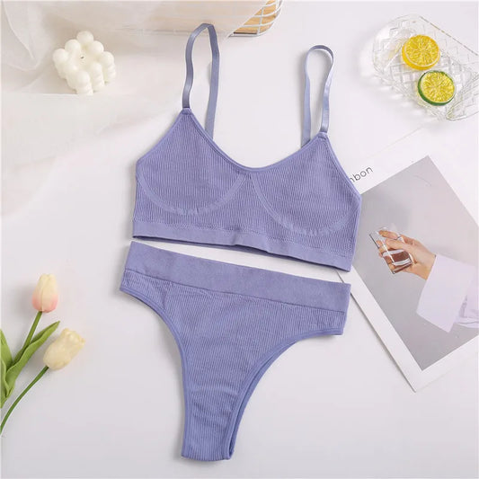 Nahtloses Unterwäsche-Set | Mit sexy hoher Taille!