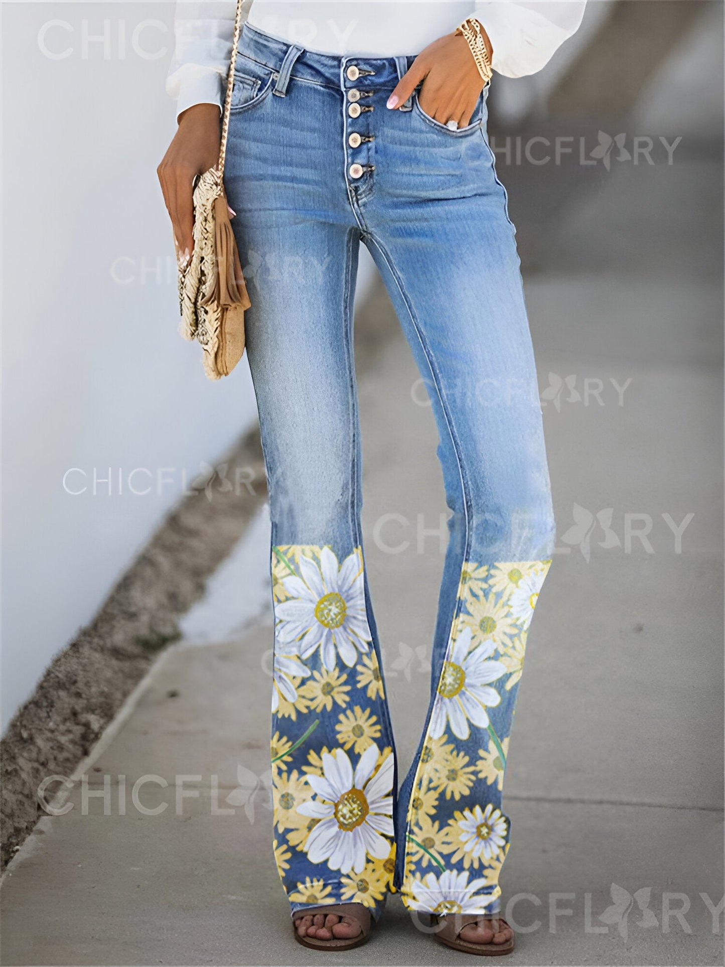 Sandra| Slim Fit Jeans für Frauen