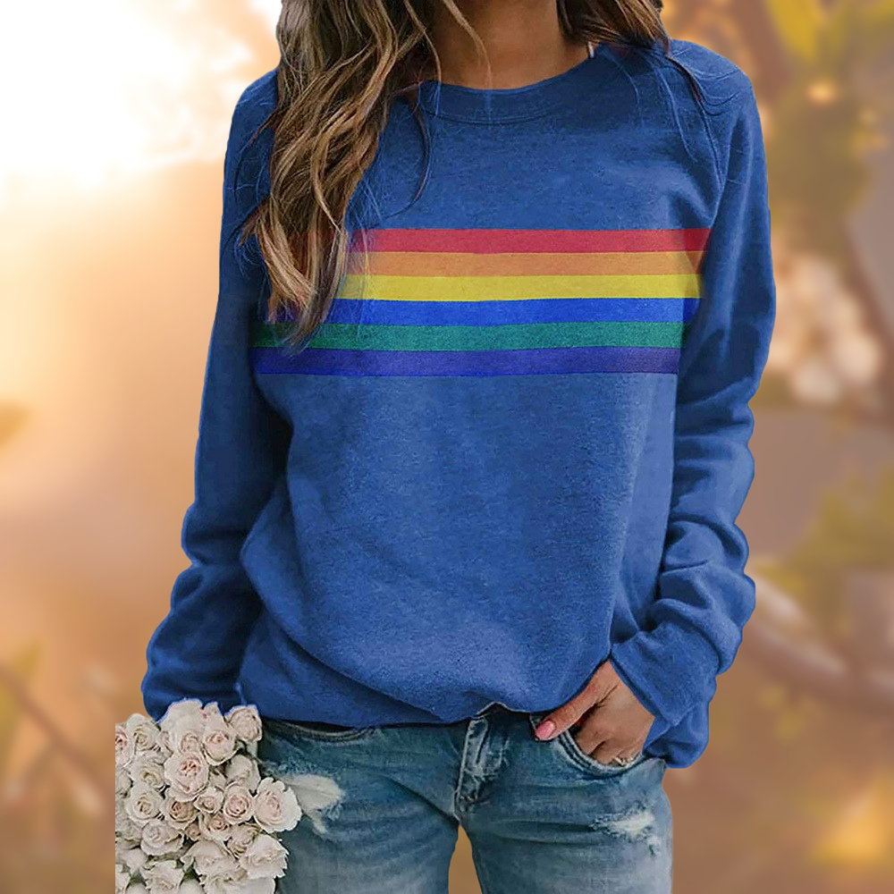 Winterpullover mit Rundhalsausschnitt